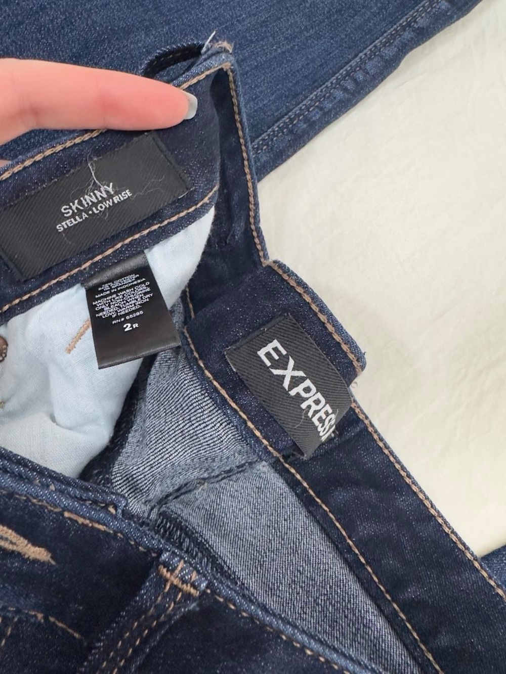 Low Rise Skinny Jeans - Picture 7 of 8